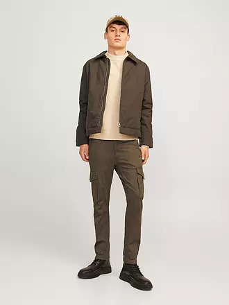 JACK & JONES | Cargohose JPSTPAUL JJFLAKE | braun